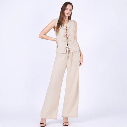 Conjunto Plissado "Golden Hour"